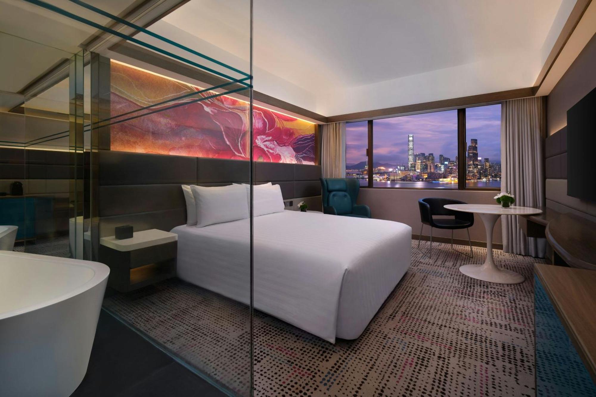 Executive King Room Lounge Access Panoramic View