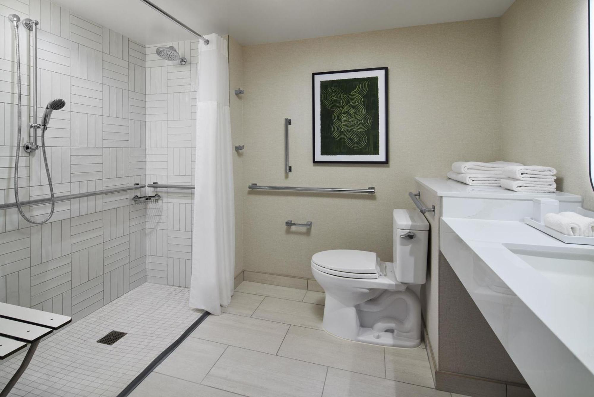 Double Room Two Double Beds Shower Mobility Accessible