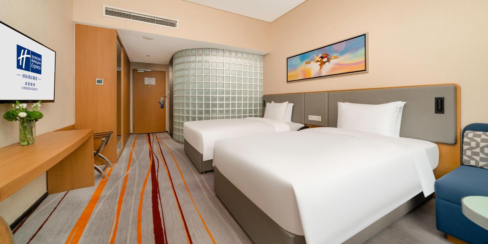 Standard Double Room with Two Double Beds - High Floor