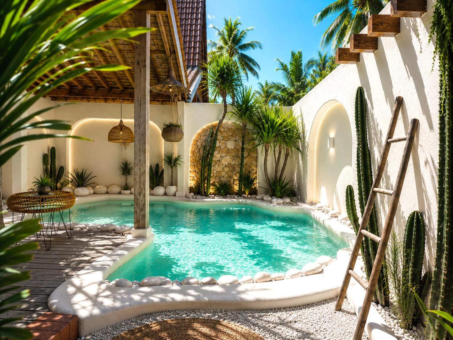 Honeymoon Private Jacuzzi Pool Villa