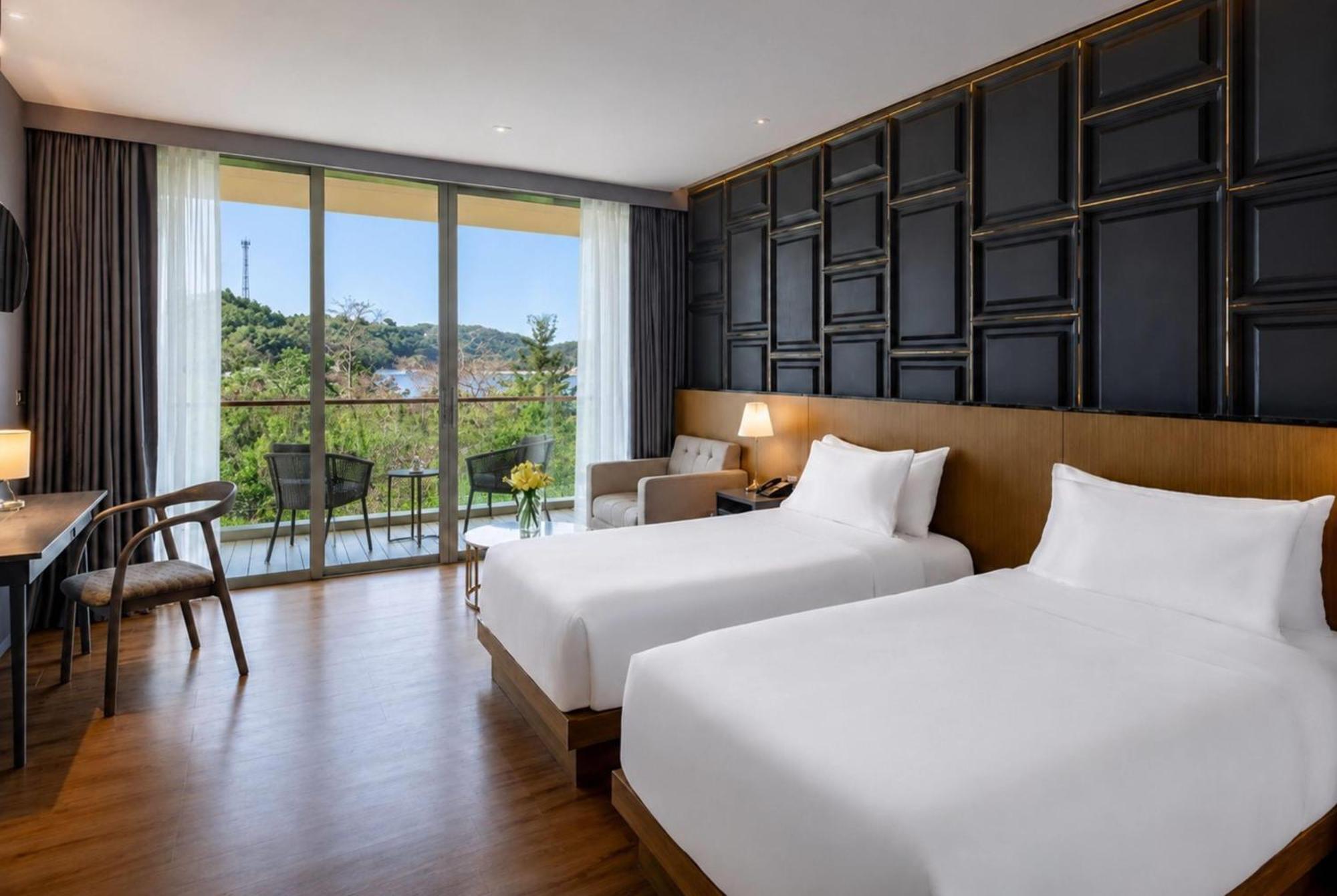 Chambre Lits Jumeaux Deluxe - Non-Fumeurs - Vue sur Lagune