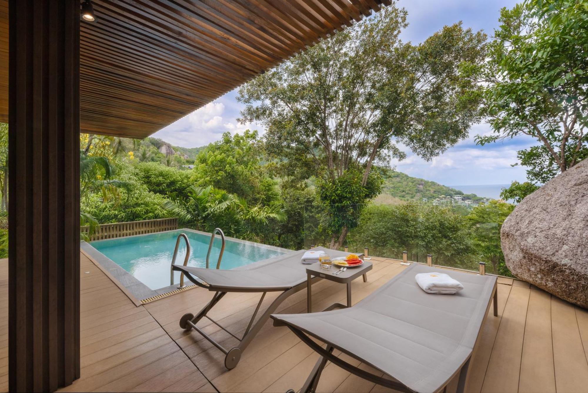 Suite mit privatem Pool