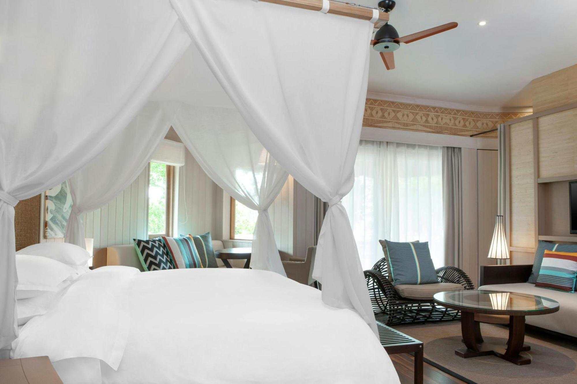 King Room with Balcony and Beach View