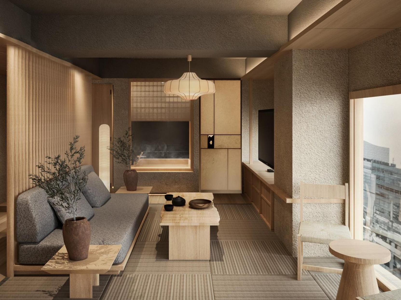 Suite Double ONSEN - Vue sur Ville - Non-Fumeurs