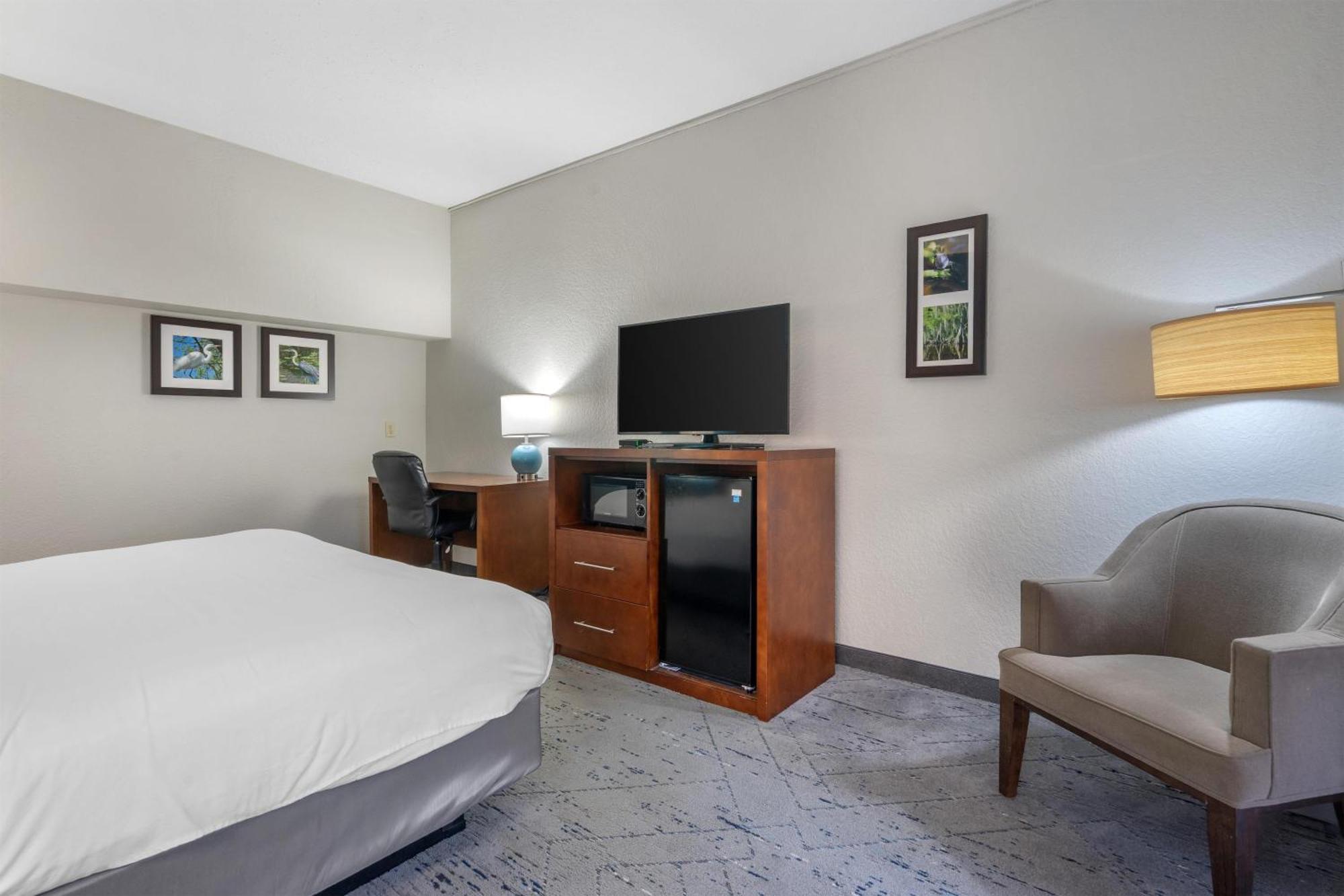 King Room with Roll-In Shower - Disability Access