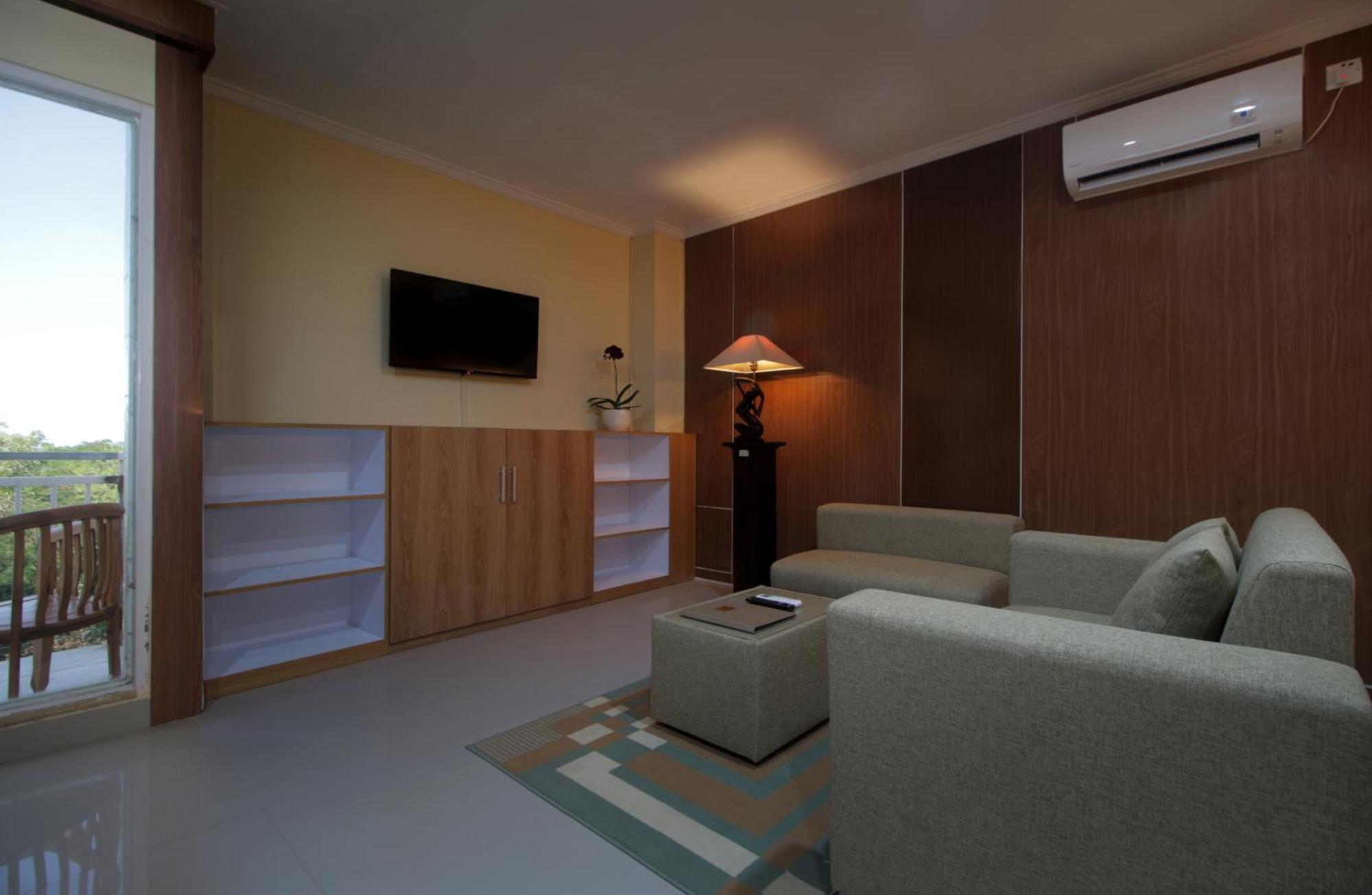 Kamar Deluxe Double dengan Pemandangan Laut
