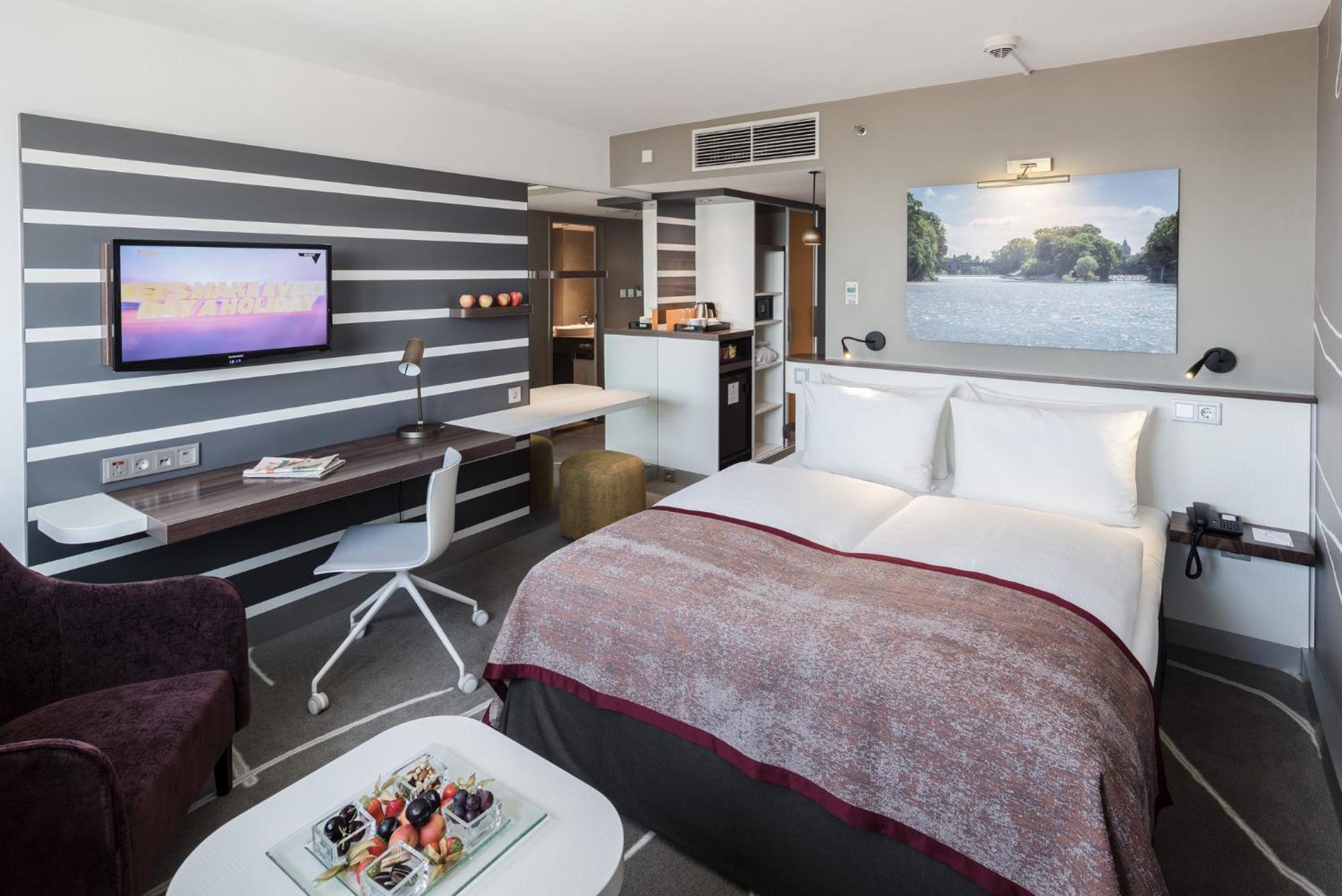 Habitación Premium con cama grande y vistas a la ciudad