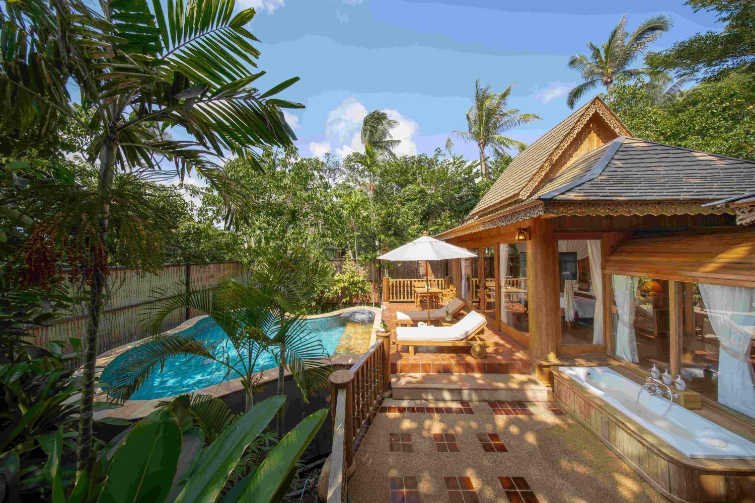 Villa Hideaway avec Piscine - Crédit de 2 000 THB Net par Nuit Valable dans le Complexe Hôtelier