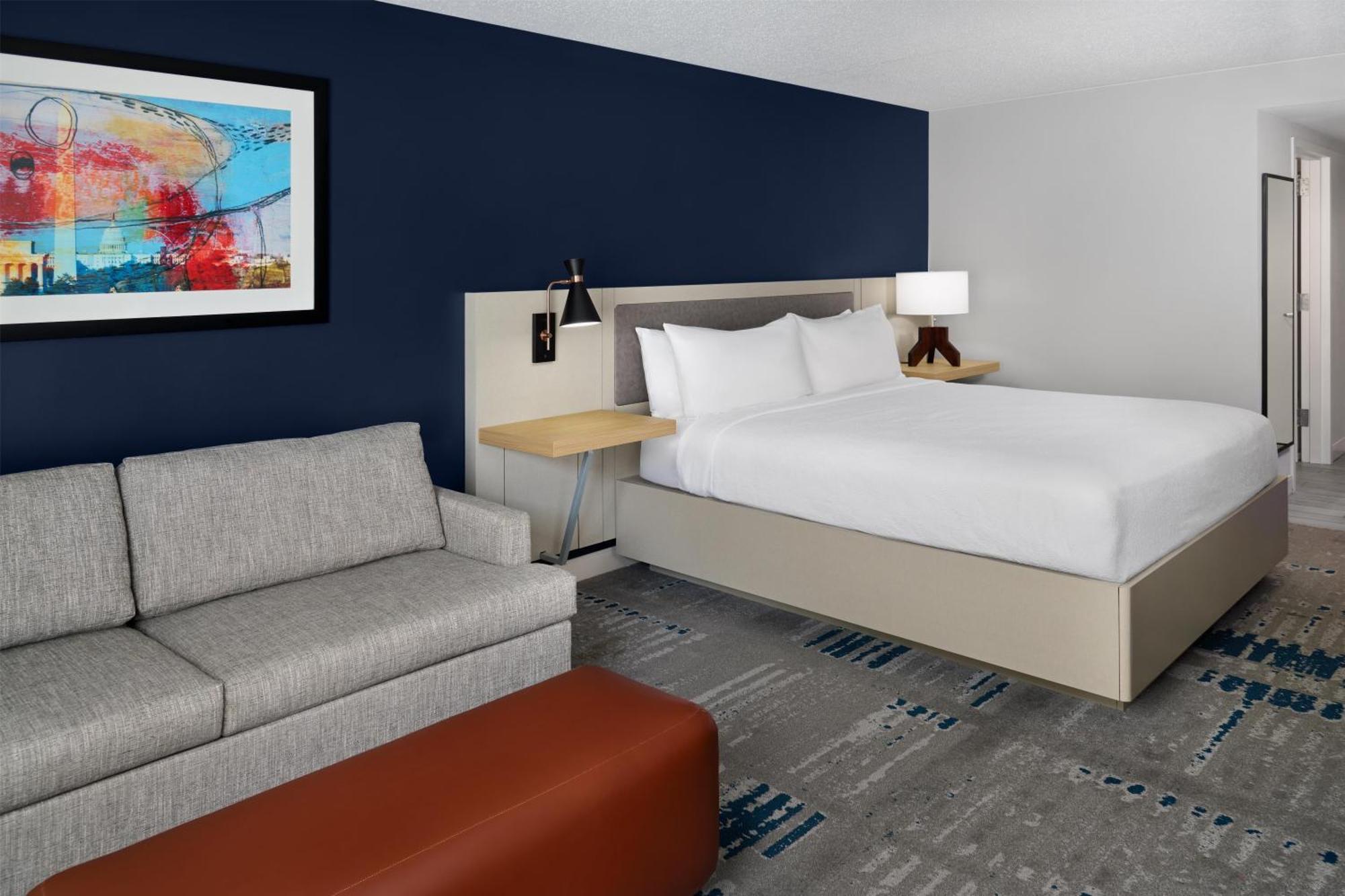 Deluxe King Room with Sofa Bed