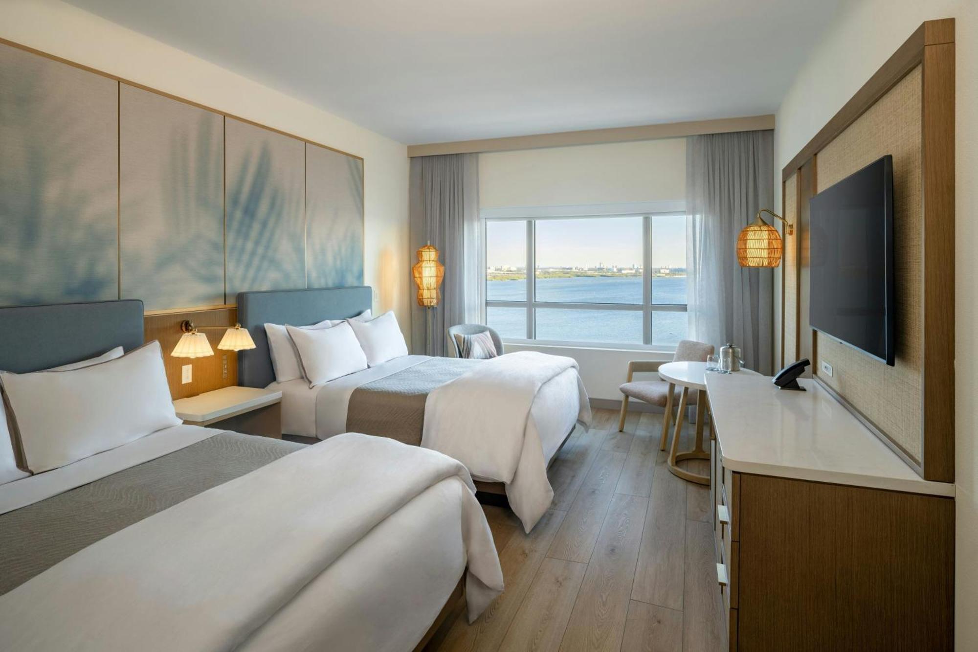 Queen Room with Two Queen Beds and Bay View - Newly Renovated