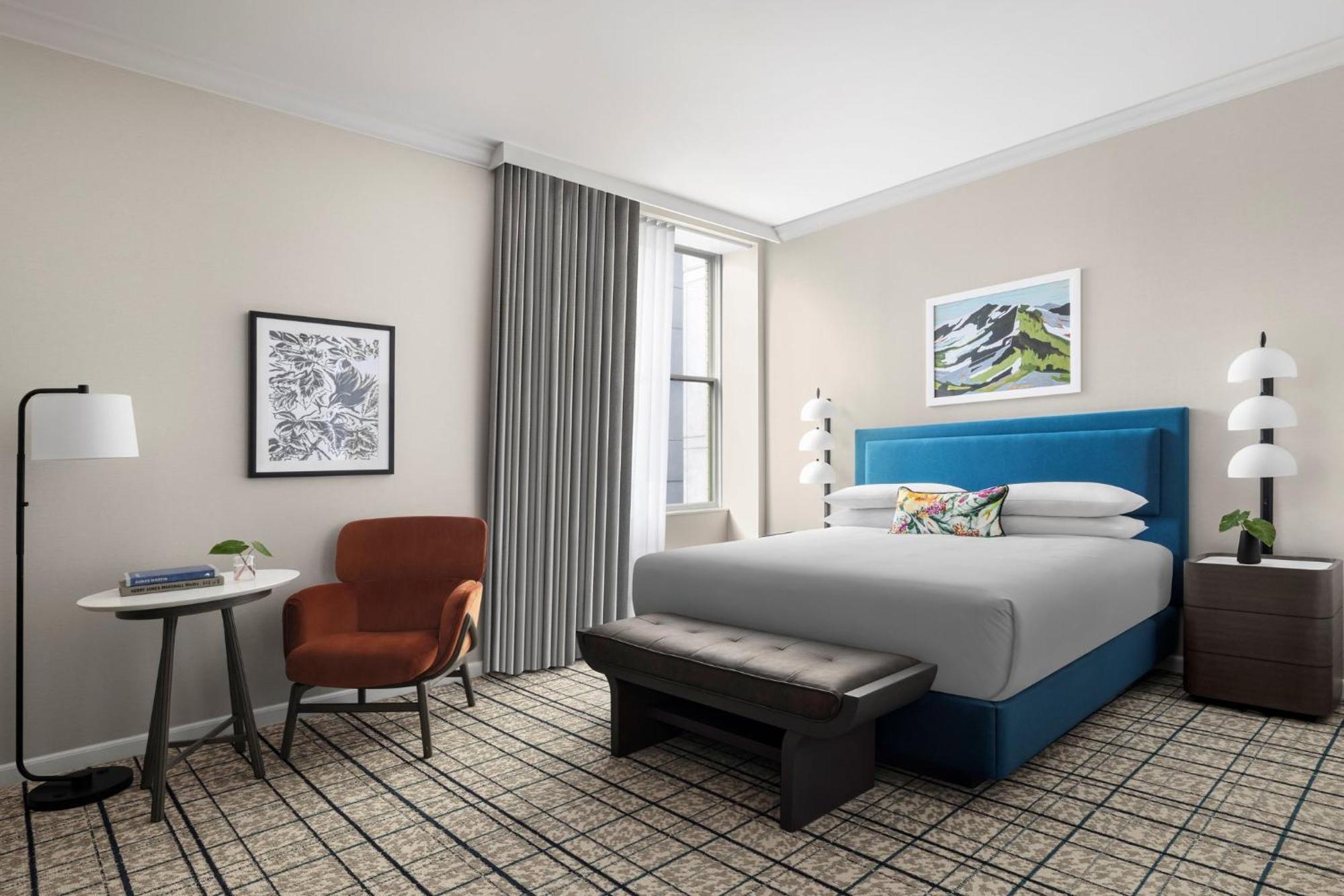 Premium Kamer met Kingsize Bed en Uitzicht op de Stad - Hoge Verdieping