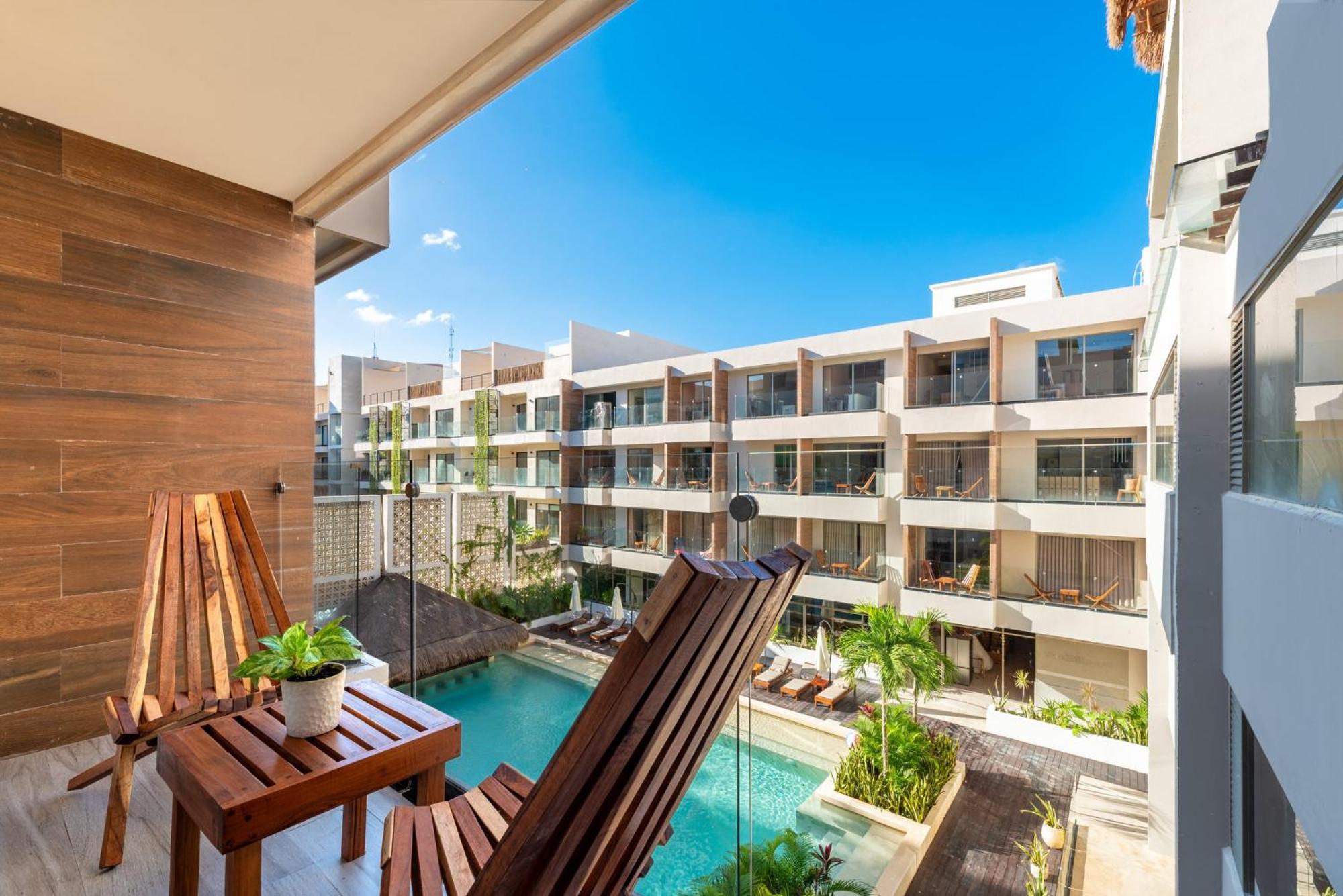 Standard Double Room Two Double Beds Pool View