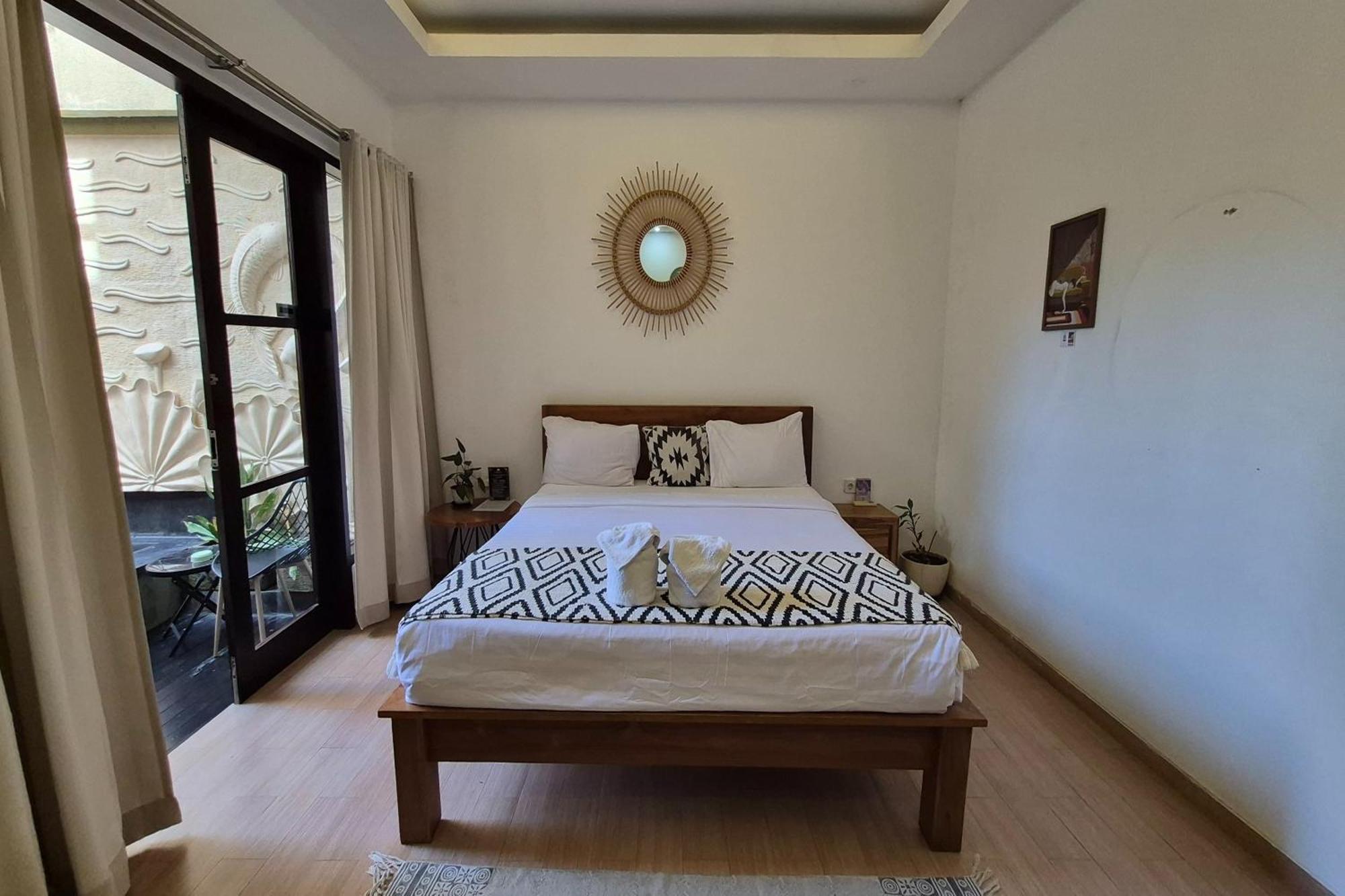 Kamar Deluxe Double dengan Bathtub
