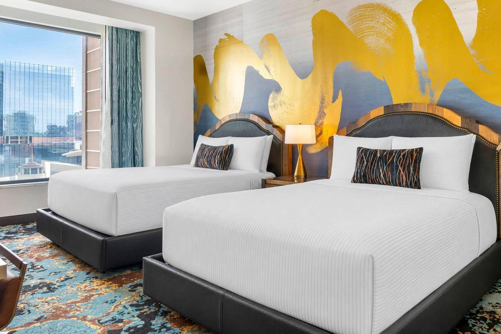 Queen Room with Two Queen Beds - Higher Floor