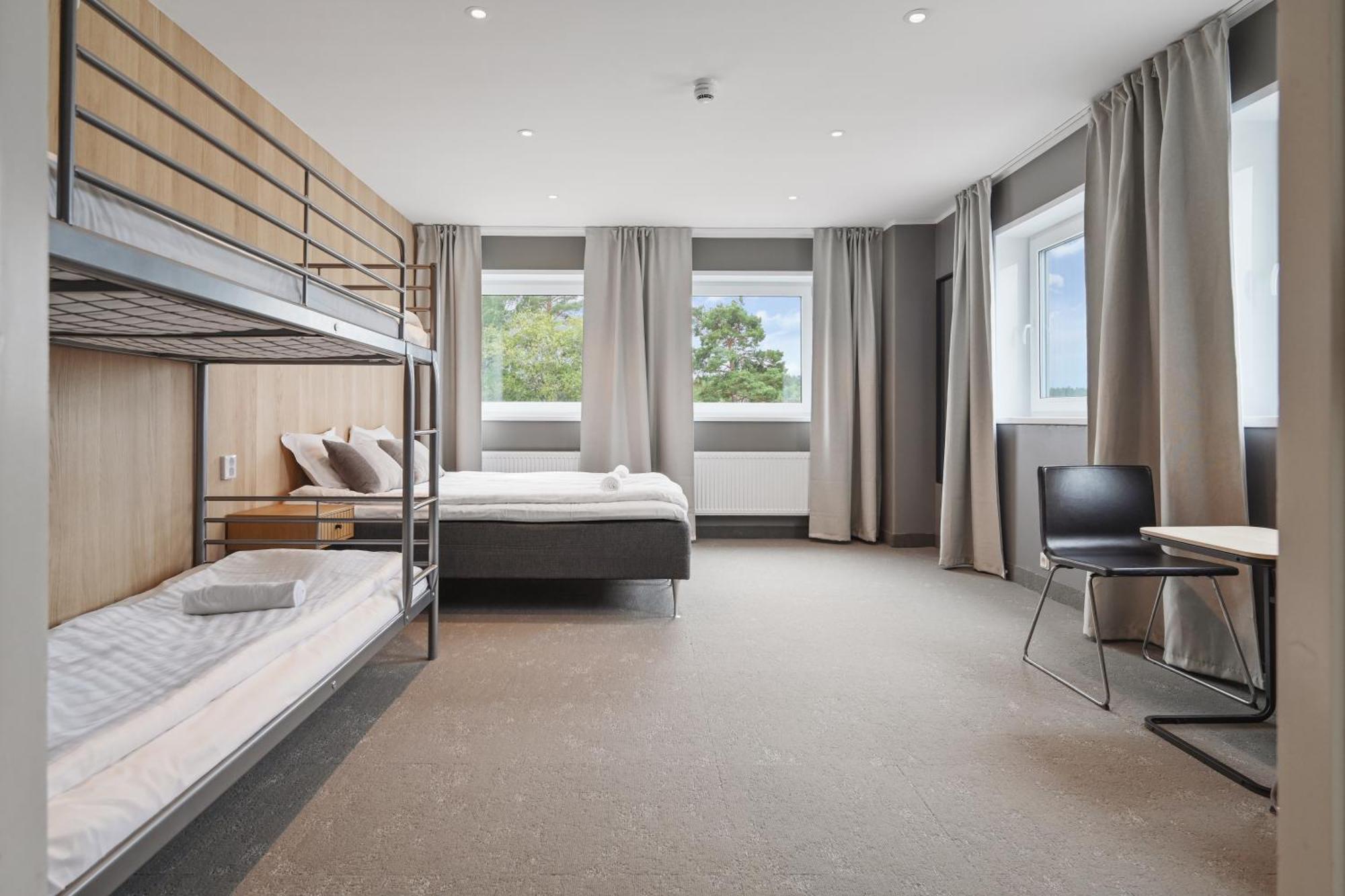 Family Room with Shared Bathroom