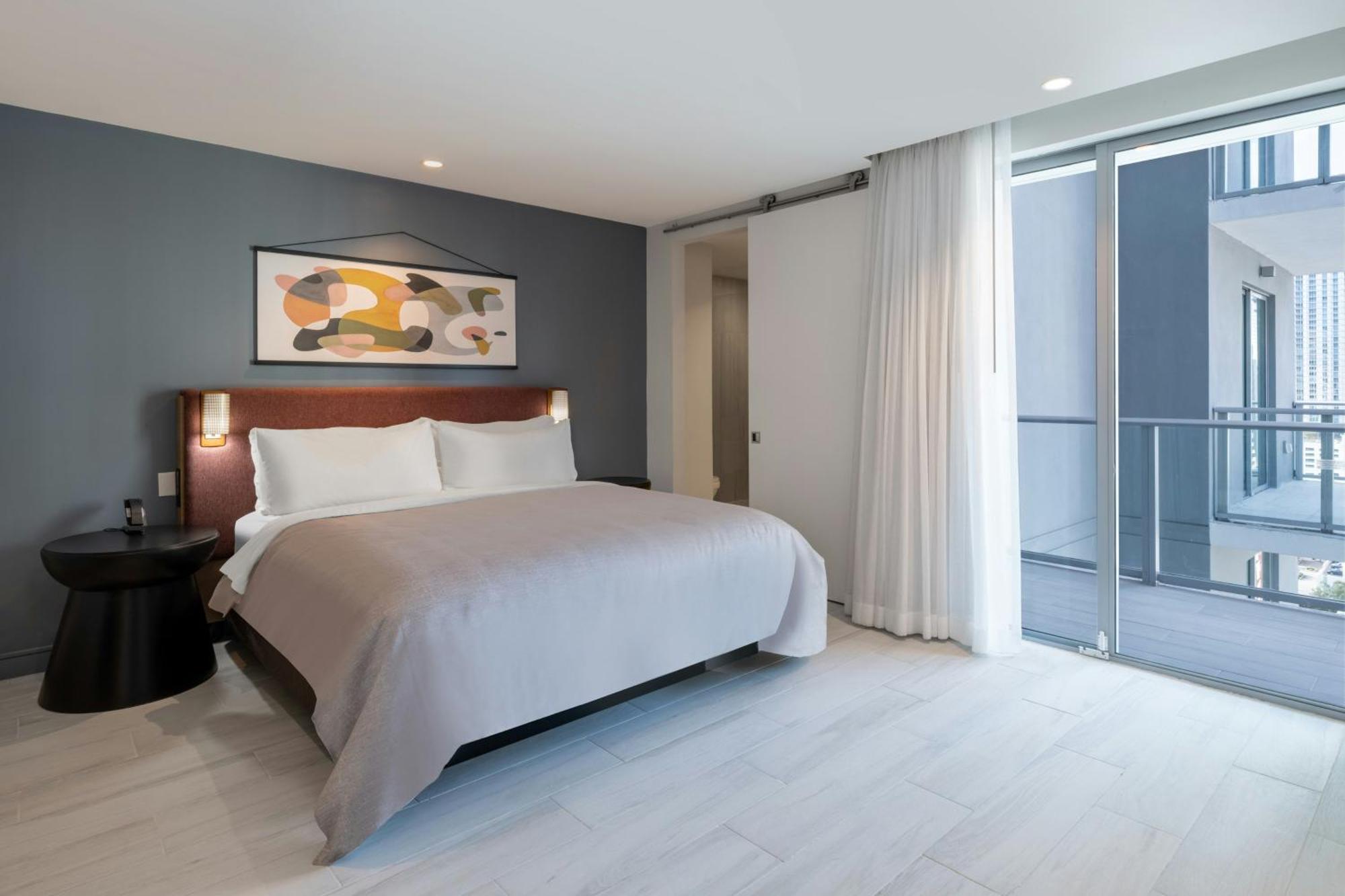 One Bedroom King Suite ADA Accessible Shower Sofa Bed BalconyNon-Smoking