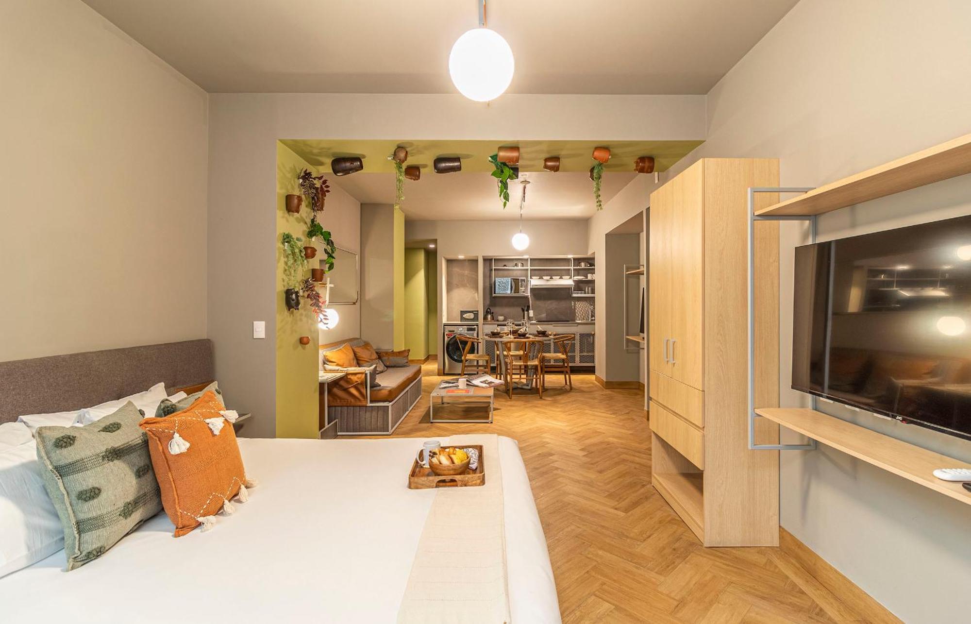 One bedroom apartment with balcony