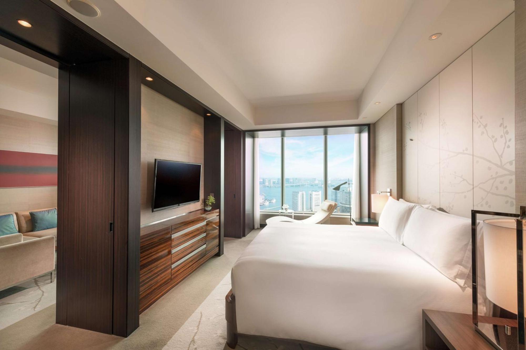 King Suite met uitzicht op de baai