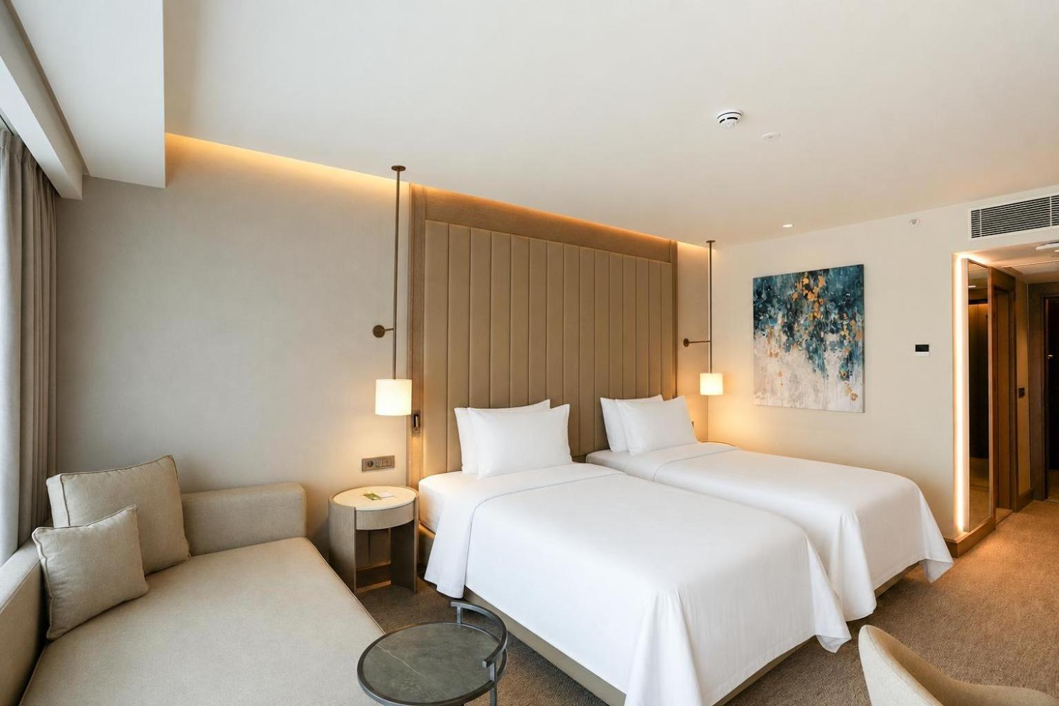 Chambre Double ou Lits Jumeaux Deluxe – Vue sur Jardin