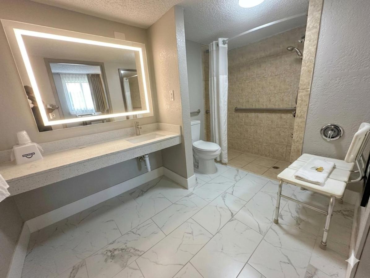 King Room Roll Shower Lounge Chair Mobility Accessible or Non-Smoking