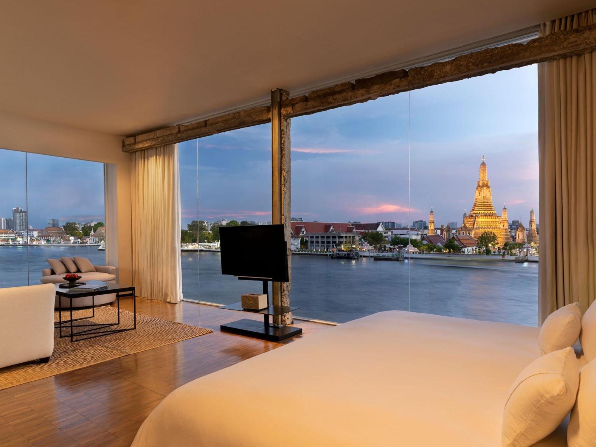 Suite Wat Arun dengan Pemandangan Sungai