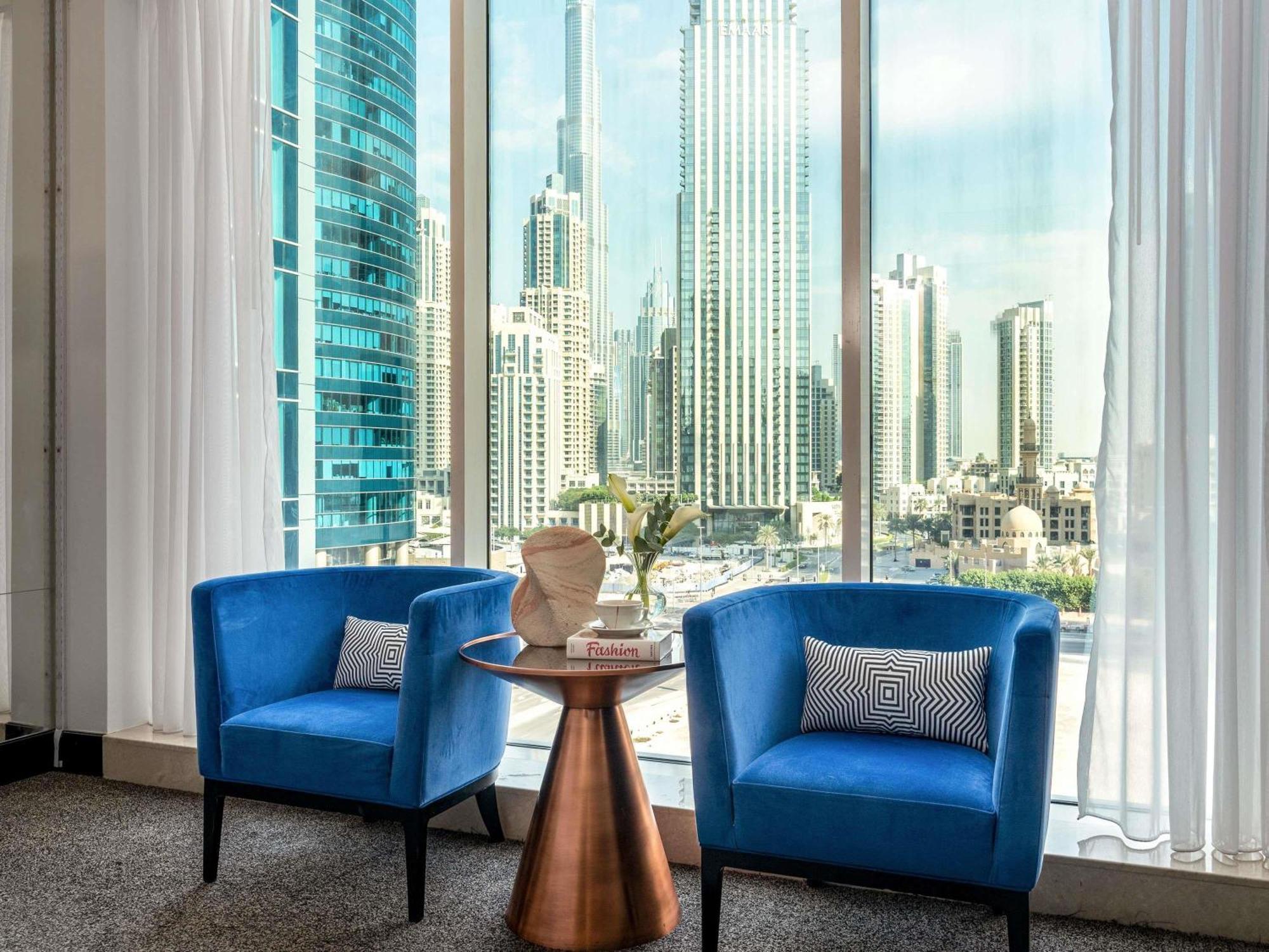 Executive Twin Room with Burj Khalifa View