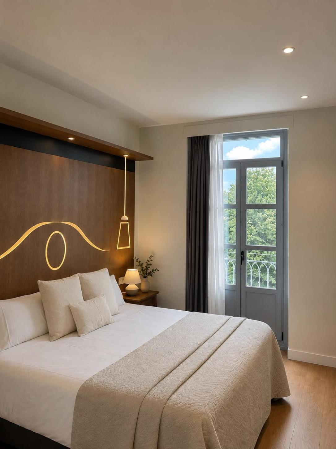 Three-Bedroom Apartment Balcony
