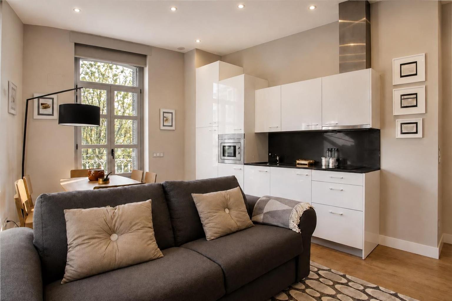 Three-Bedroom Apartment Balcony