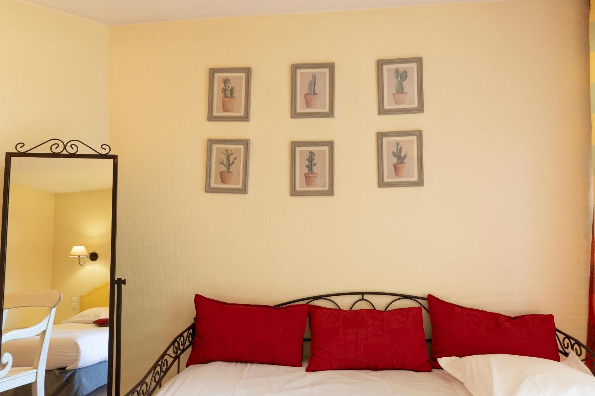 Family Room with One King Bed and One Single Bed and Private Patio