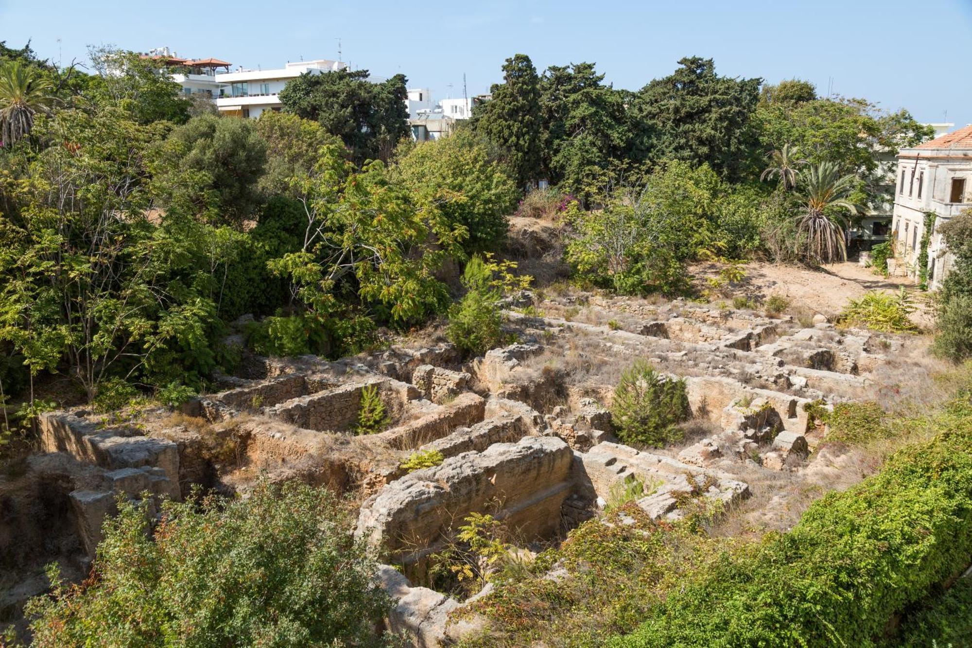 Superior Double Hellenistic Walls View