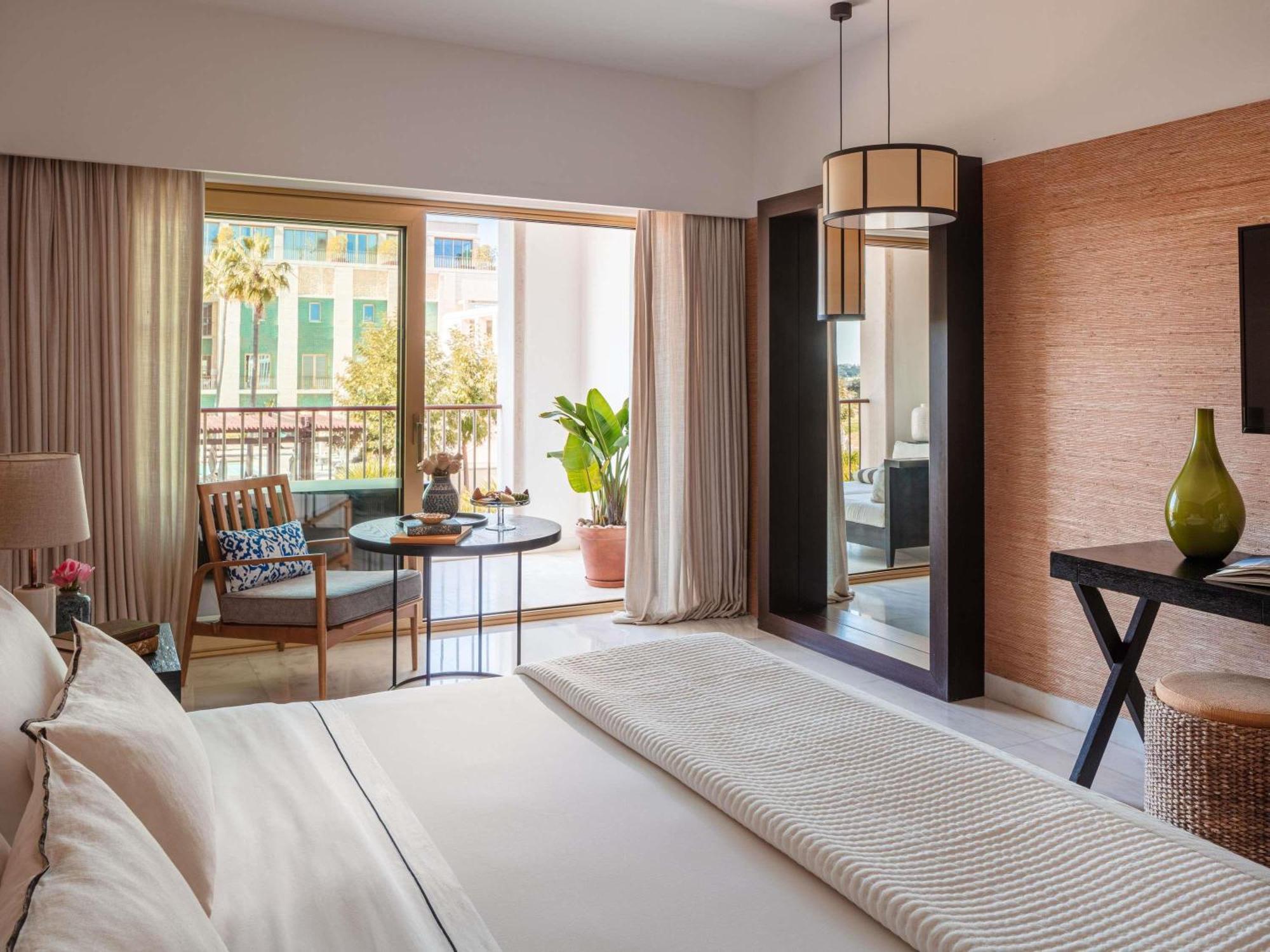 Suite com 1 Quarto, Vista Piscina Palms e Varanda