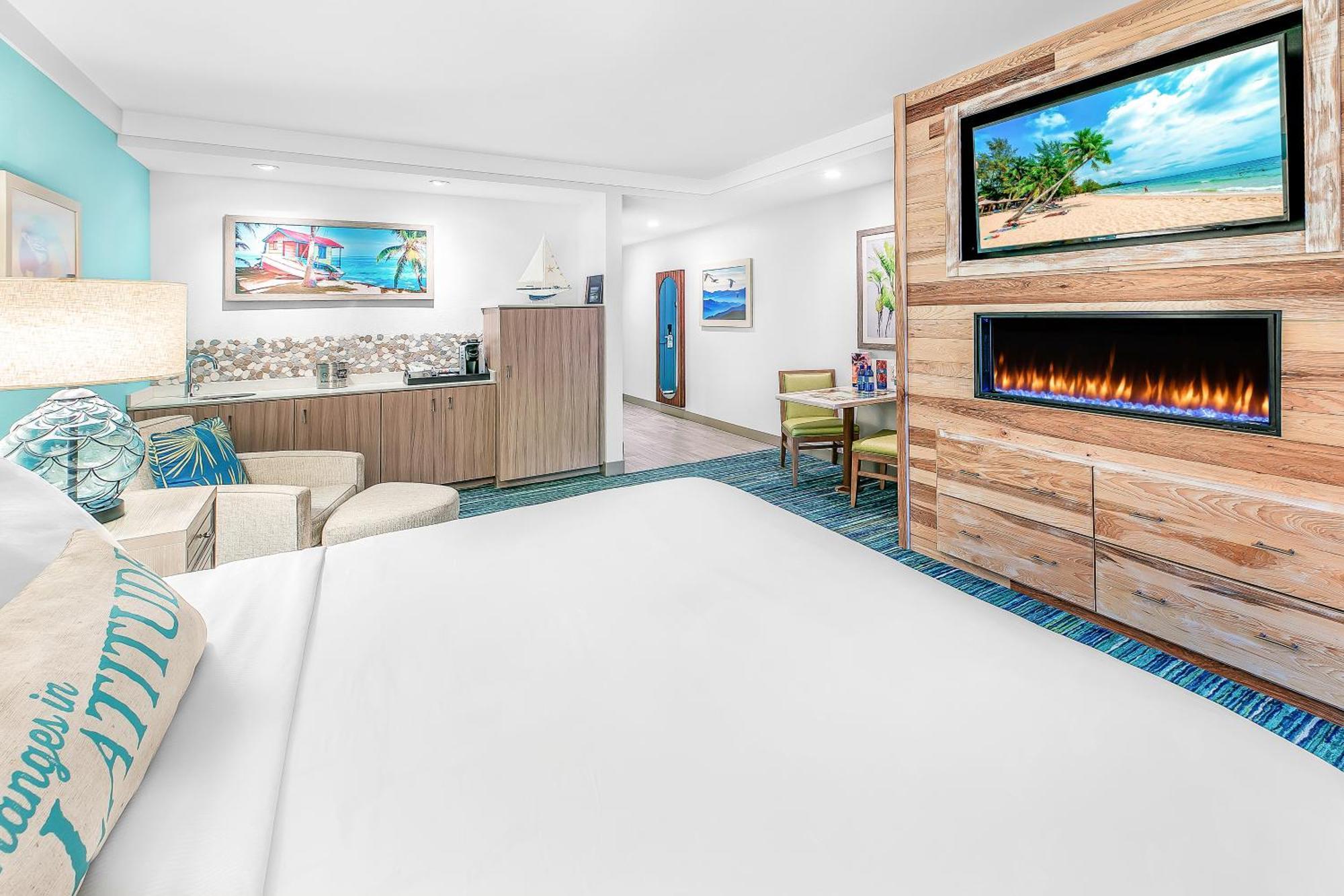 Habitación frente a la piscina - Cama extragrande