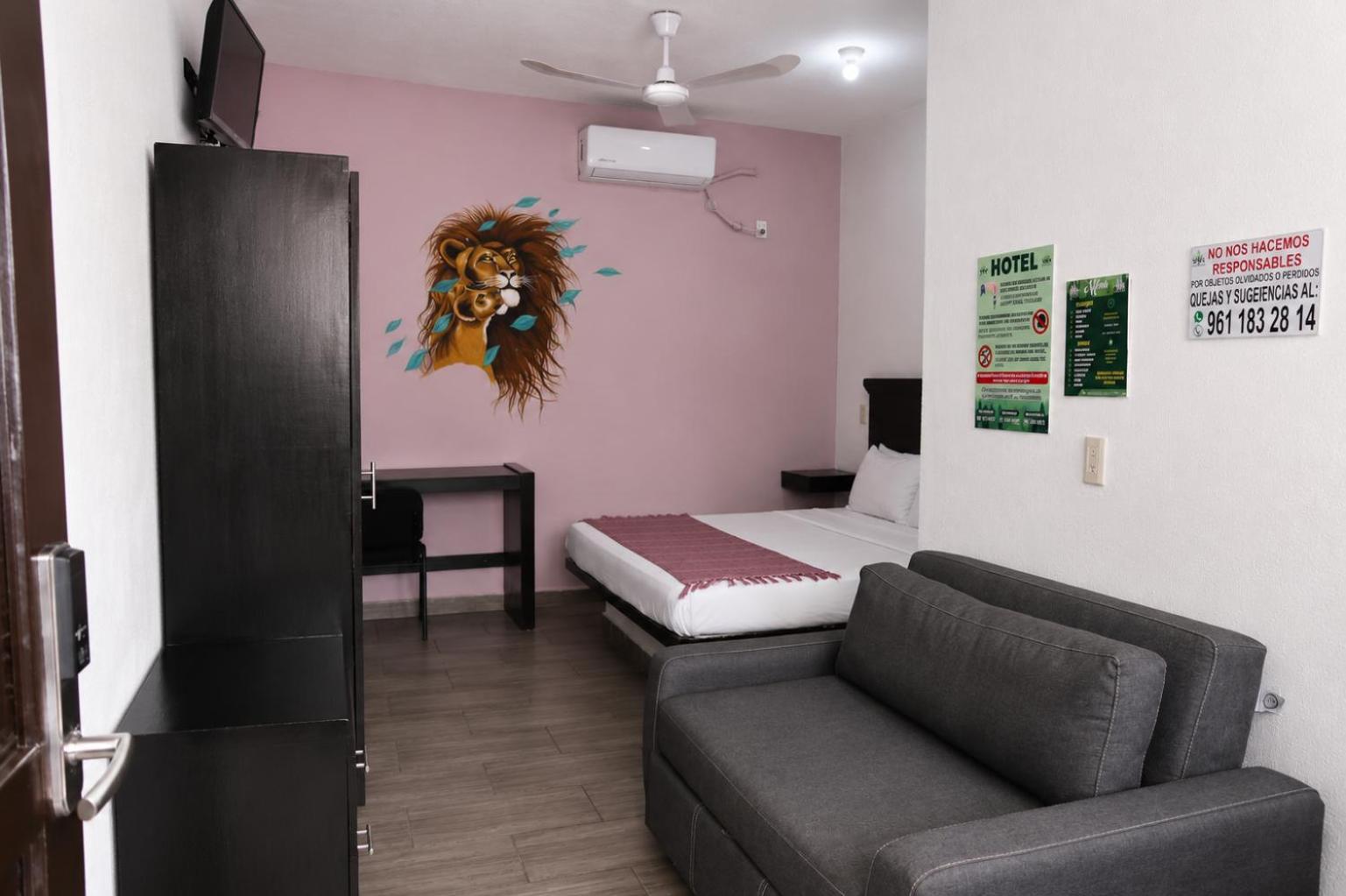 Habitación Familiar con aire acondicionado