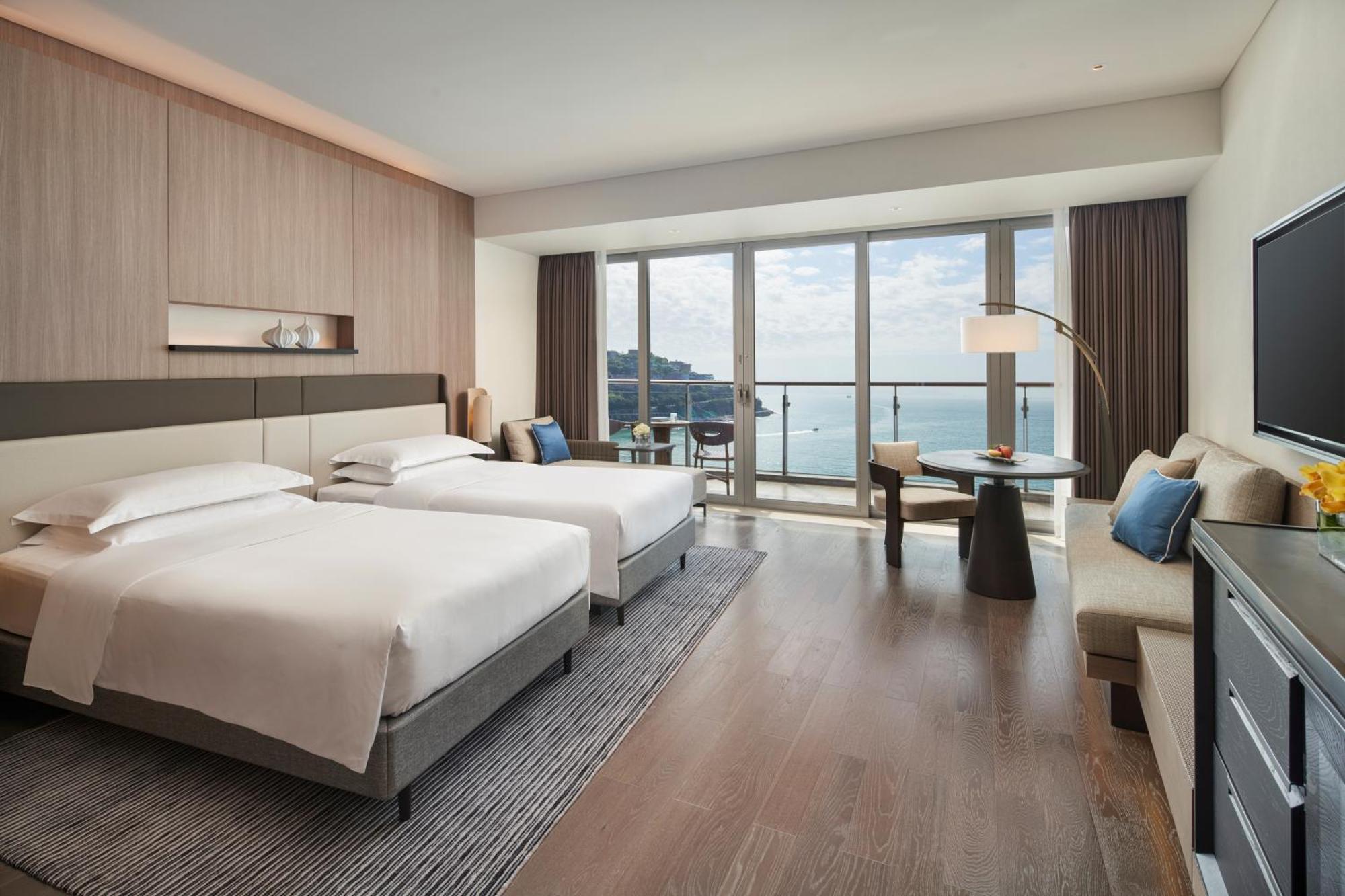 Classic Kamer met Kingsize Bed en Uitzicht op de Oceaan - Hoge Verdieping