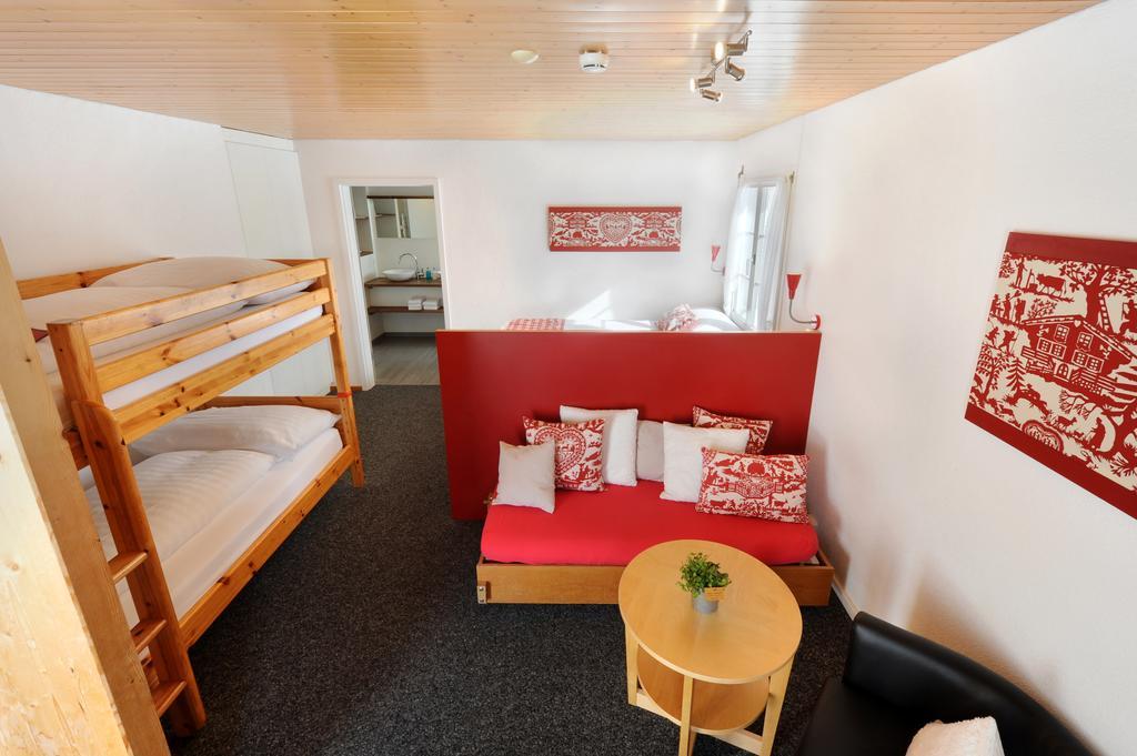 Chambre Sextuple - Vue sur l'Eiger