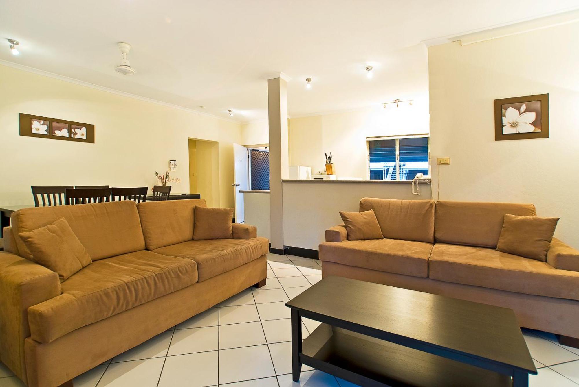 Two-Bedroom Apartment with Garden View