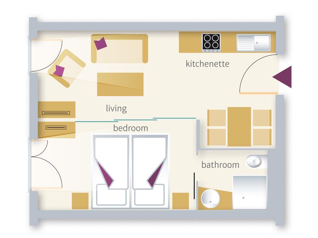 Deluxe Double Apartment no Balcony
