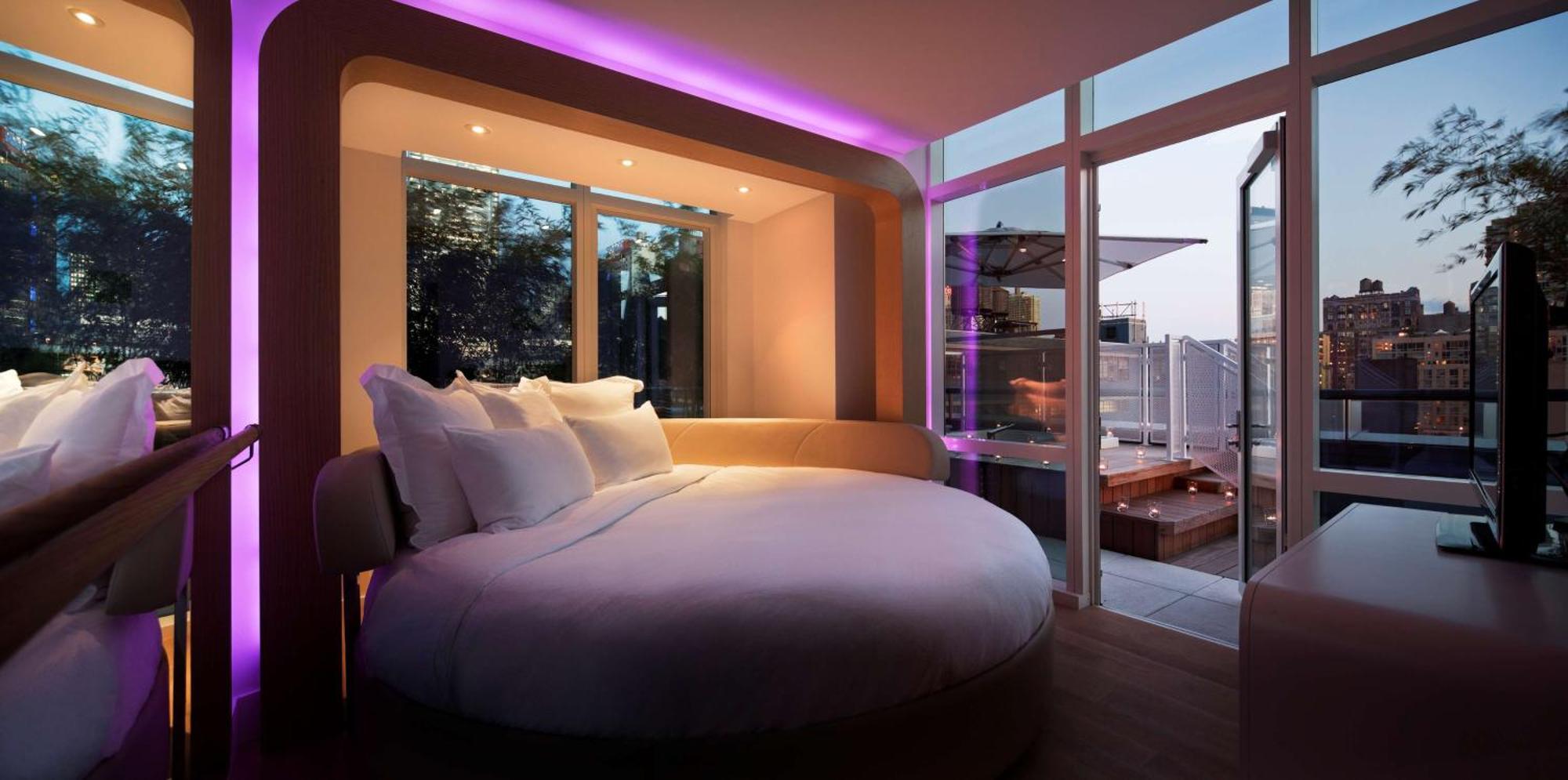Suíte na Cobertura com Cama King-size e Terraço