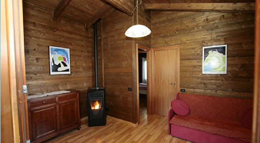 Chalet mit 2 Schlafzimmern