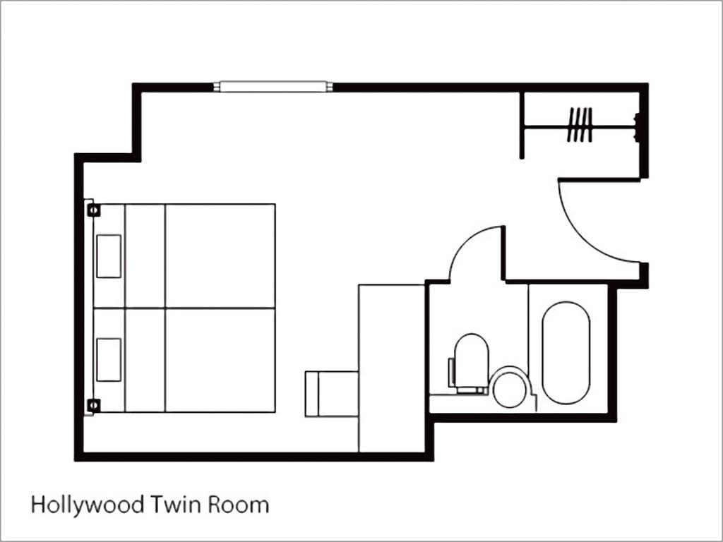Habitación Doble Superior Hollywood - 2 camas - No fumadores