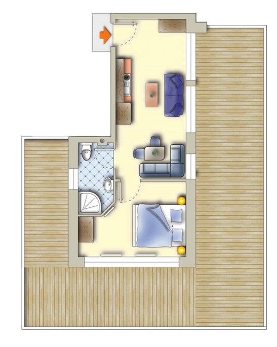 Appartement met Terras