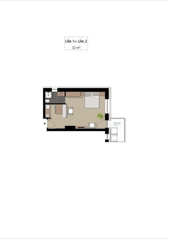 Apartment mit 2 Schlafzimmern