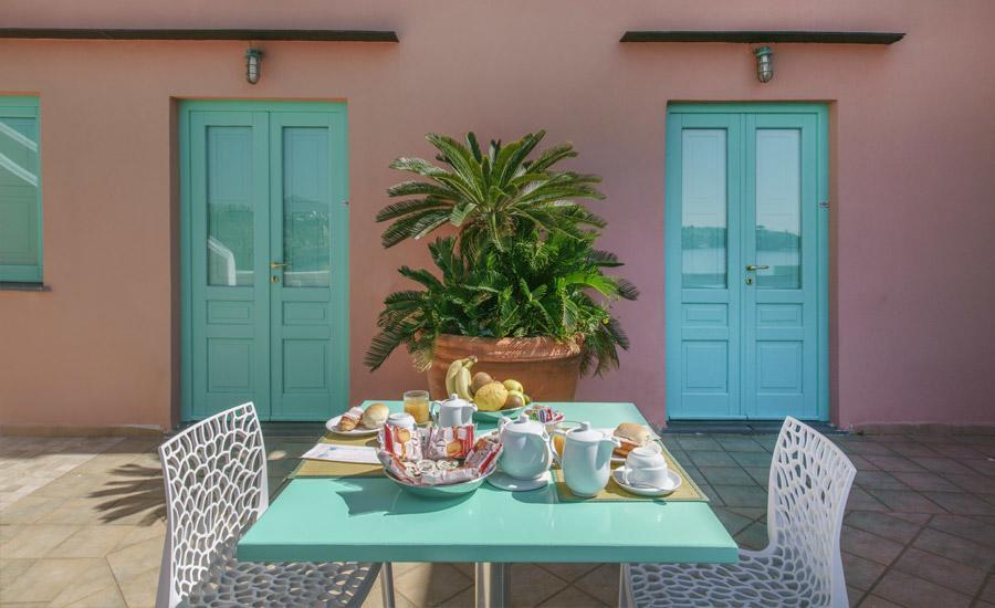 Doppelzimmer mit Terrasse