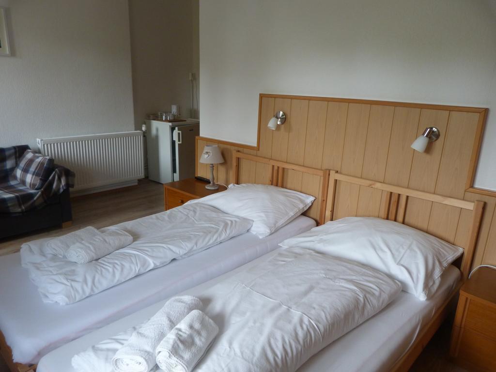 Comfort Doppel-/Zweibettzimmer mit Balkon und Gartenblick