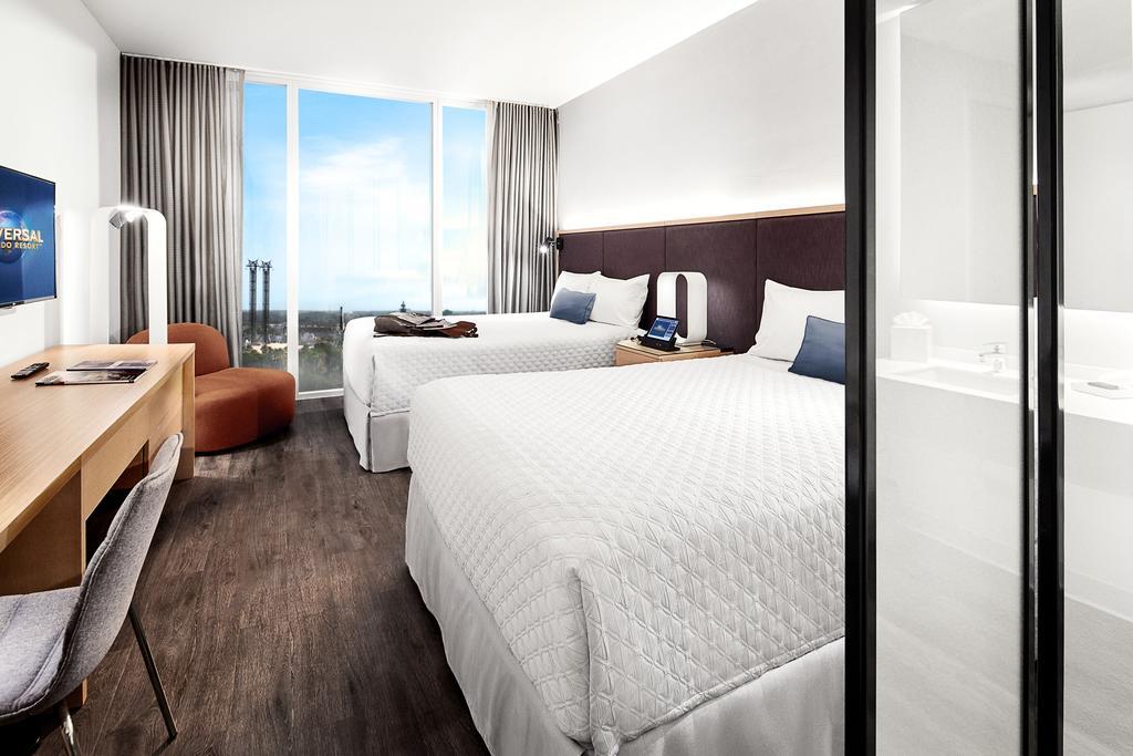 Queen Room with Two Queen Beds - View (Includes Early Park Admission*)