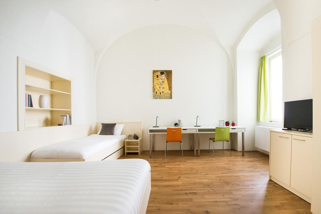 Apartment mit 2 Schlafzimmern mit 1 Einzelbett und 1 Doppelbett