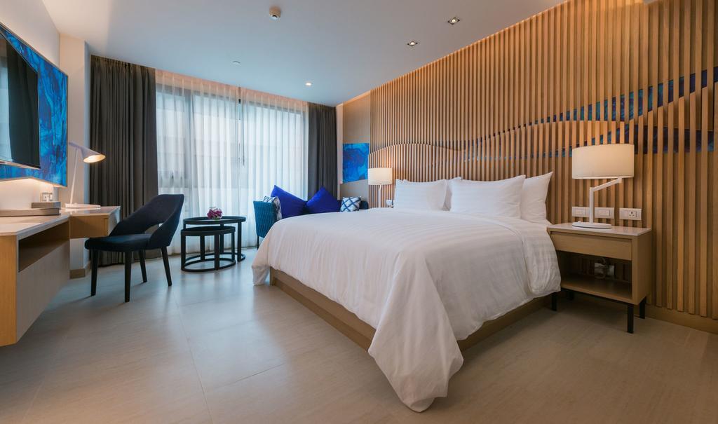 Deluxe Doppelzimmer mit Stadtblick