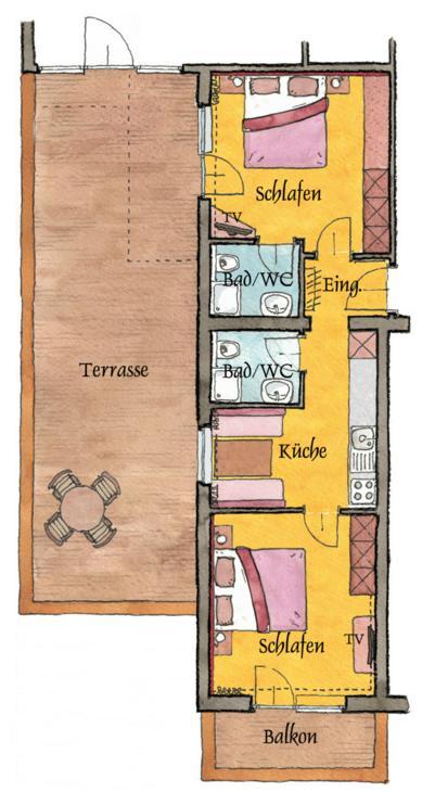 Apartment with Terrace