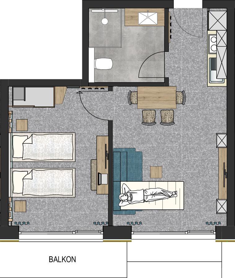 Penthouse-Apartment
