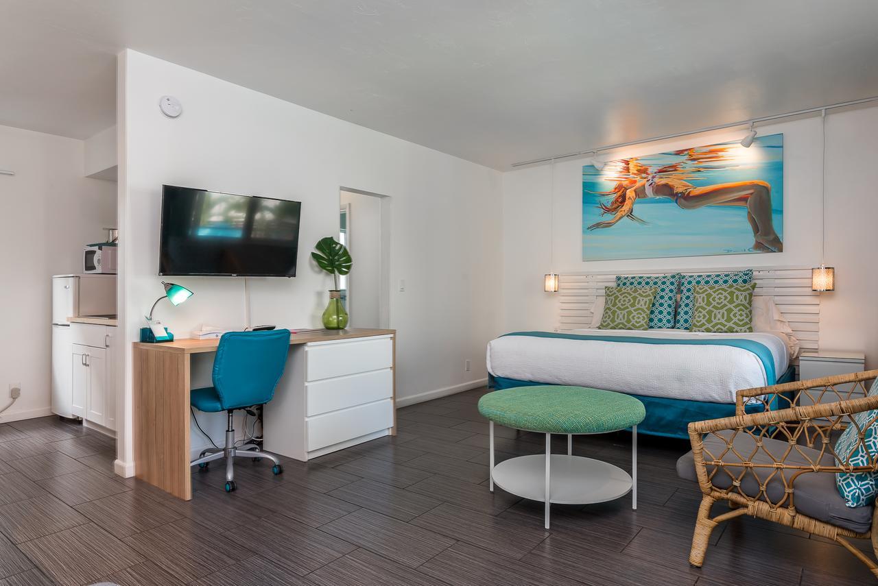 Estudio con cama extragrande